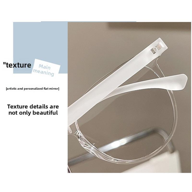 Men Women Computer Goggles Anti Blue Rays Radiation Blocking Glasses Anti-Uv Flat Mirror Eyeglasses Metal Blue Light Glasses