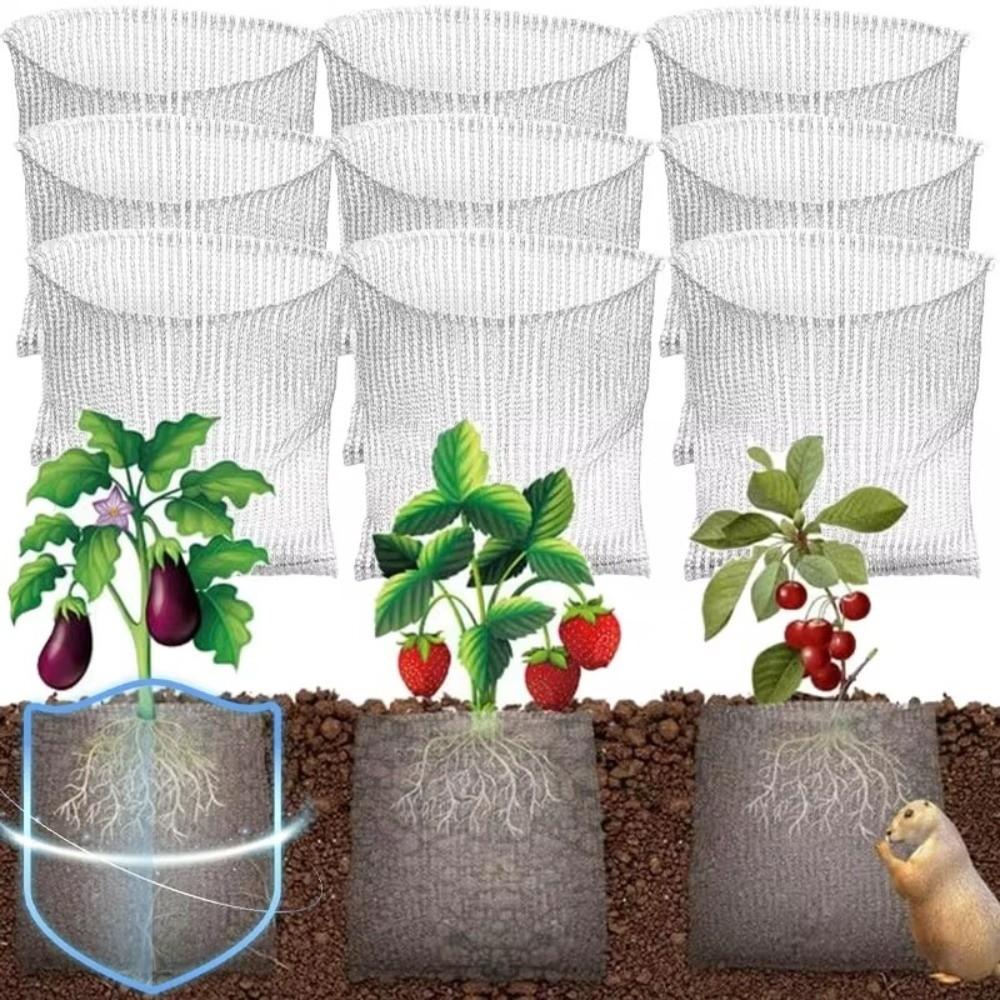 Rat Prevention Plant Root Protection Cover Protective Mesh Bag  Flower Bulbs Protection