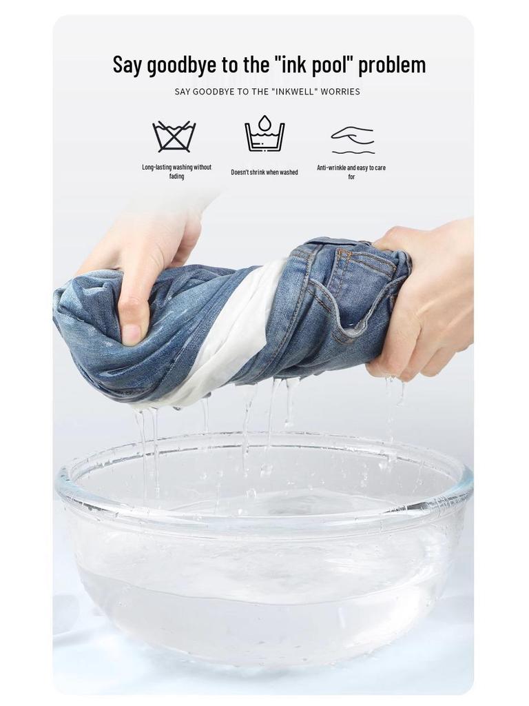 Women's High Waist Slim Fit Light Flare Jeans, Petite Micro Horseshoe Style, New for Spring and Autumn 2024.