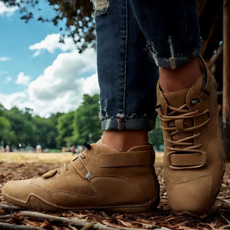 

Высококачественные мужские ботинки с дизайном «Львиная гора», прочные, модные, с высоким верхом и шнуровкой, для активного отдыха, на плоской подошве, ботинки-берцы 37 хаки