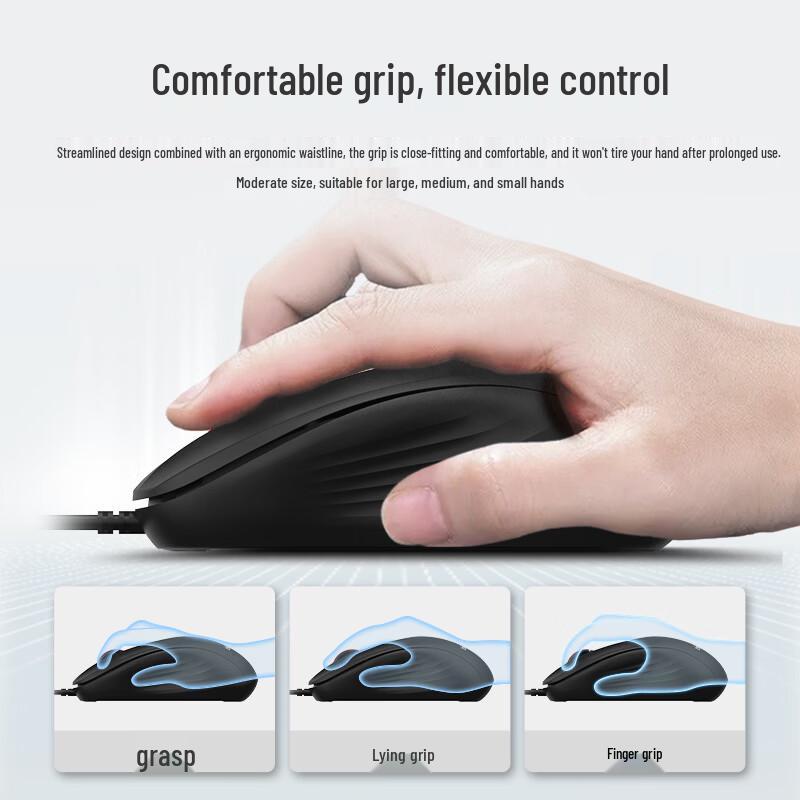 Lenovo ThinkPlus KM110Pro Wired Keyboard and Mouse Combo