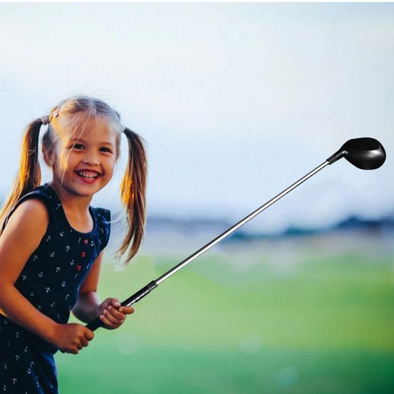 Dětské golfové hole Nerezová ocel Lehké golfové puttery Multifunkční golfové tréninkové příslušenství Přenosné vybavení na hraní