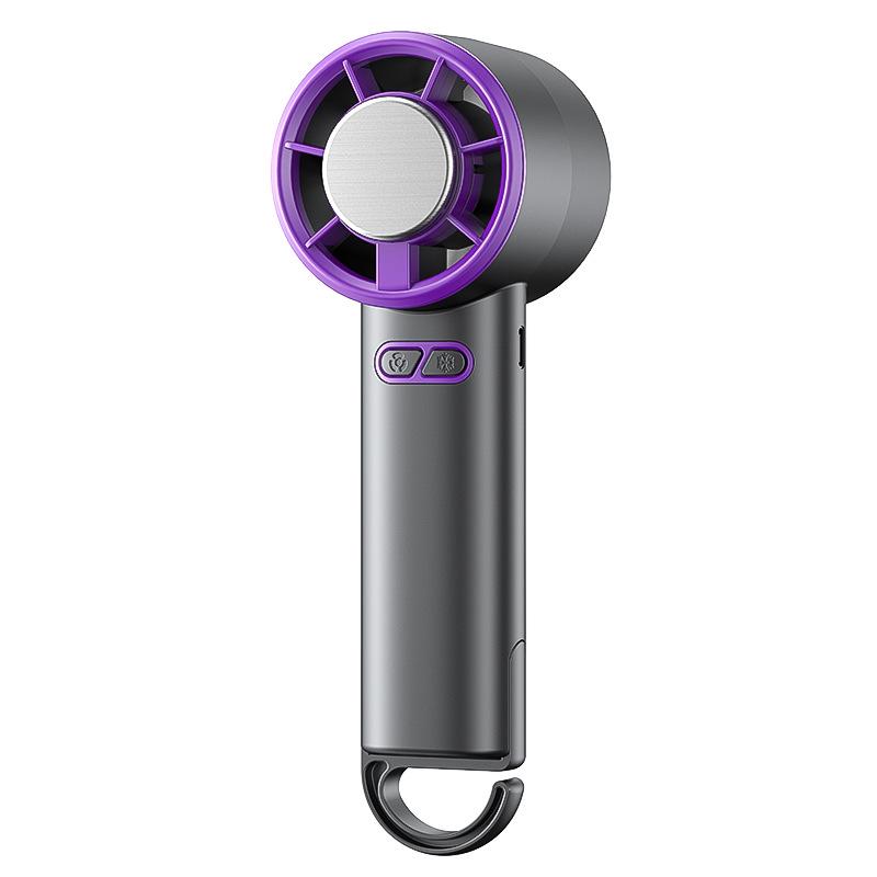 

Portable USB Fan: 5-Speed High-Turbine with Ice Cooling Technology