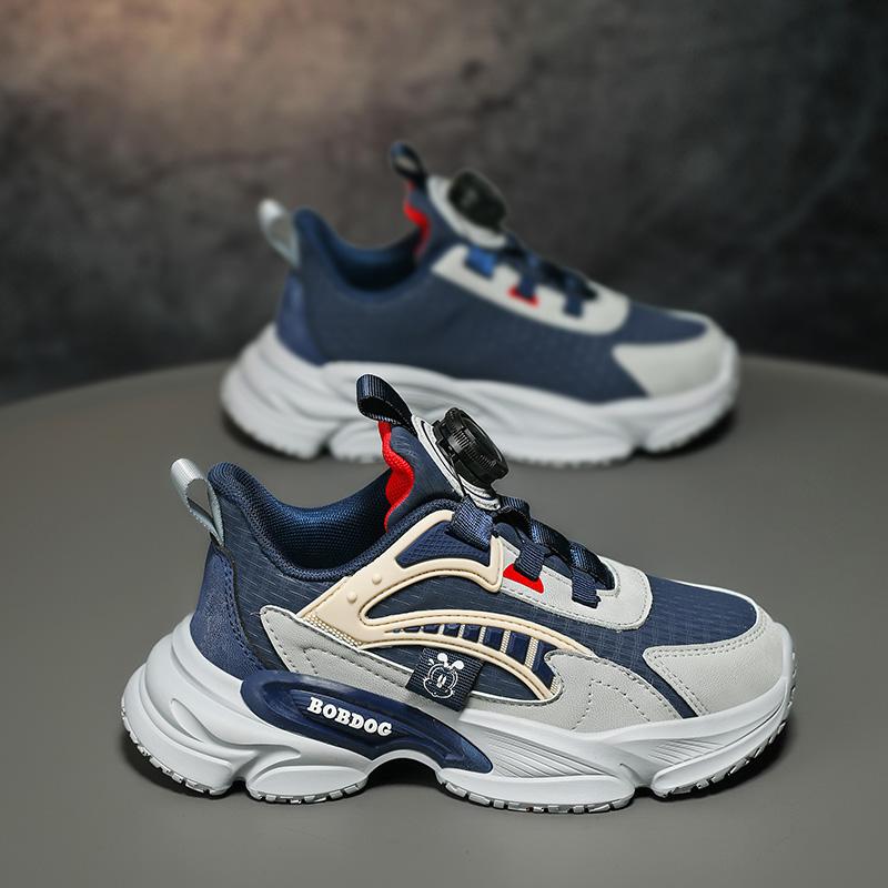 

Детская мода Four Seasons Дышащая повседневная обувь для детей Бег Спорт Студенты Девочки Трендовые удобные кроссовки для спортзала 28 темно-синий