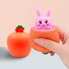 Marchewka Szczypta Rzodkiew Królik Ściśnij Kubek do wentylacji i dekompresji Podchwytliwy Gadżet Zabawka Redukująca Stres