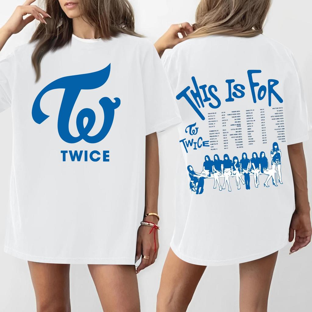 Damen Rundhals Bedrucktes Kurzarm T-Shirt Top