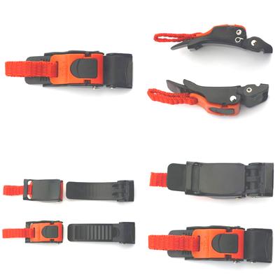 1x ATV Bike Helmet Clip Chin Strap Quick Release Pull Buckle For Suzuki