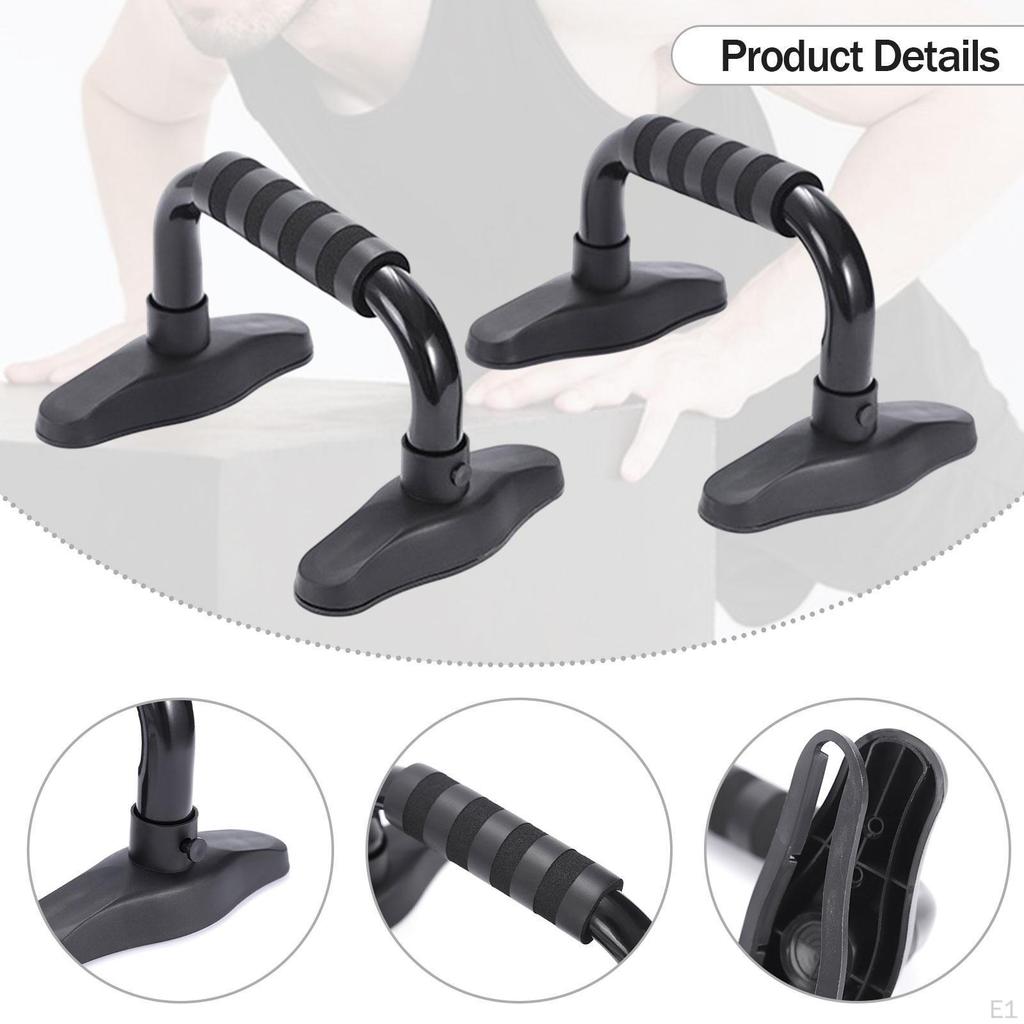 2 Pieces Push Up Stands Pushup Portable Multifunctional Chest Muscle Training Supports
