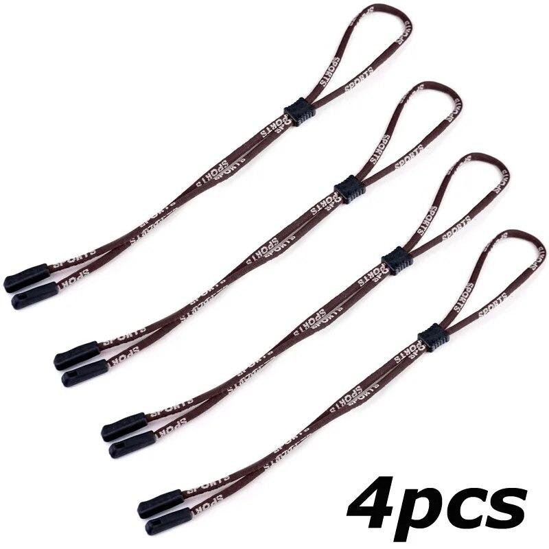 

1/4 шт. модные спортивные нескользящие очки веревка унисекс для женщин и мужчин цепочка на шею держатель для очков цепочка эластичные аксессуары для очков