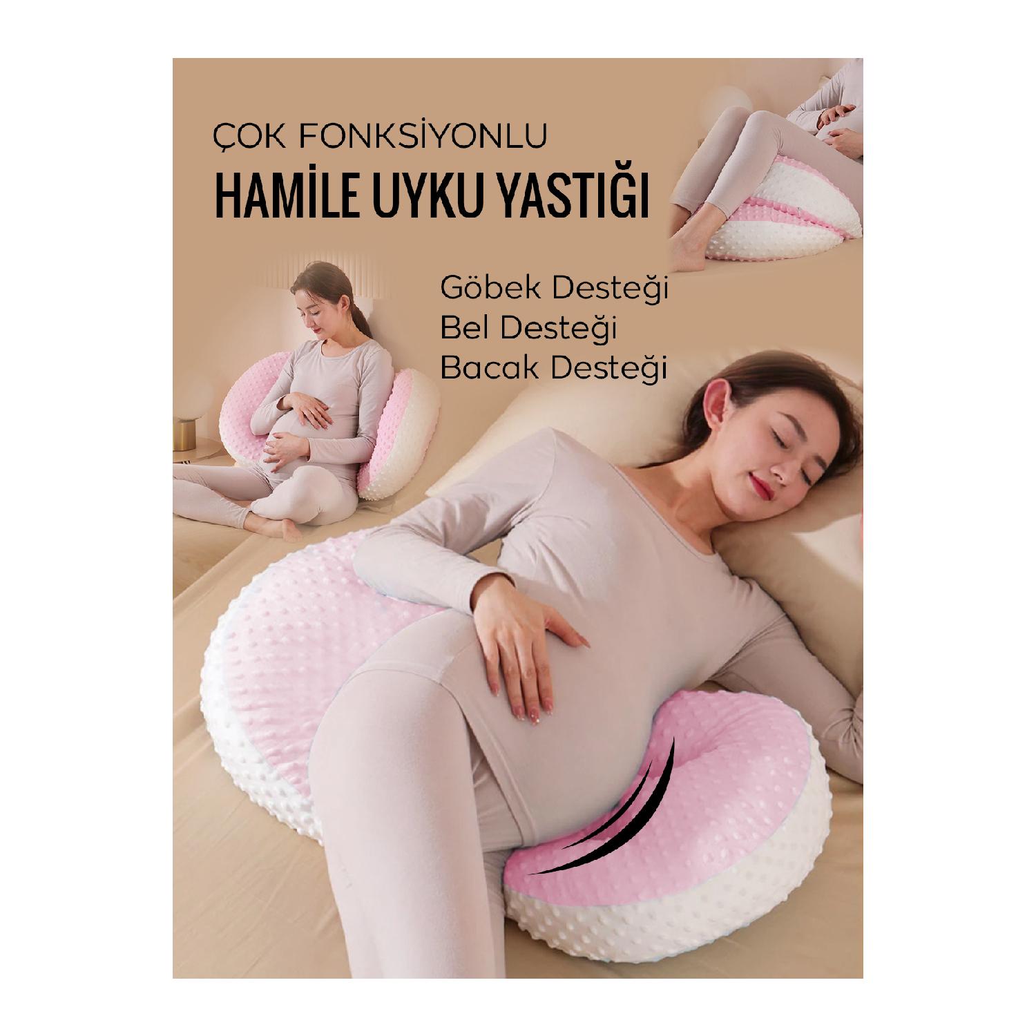 

Подушка для беременных, Подушка для сна для беременных, Подушка для беременных, Подушка из двух частей 30x45 розовый