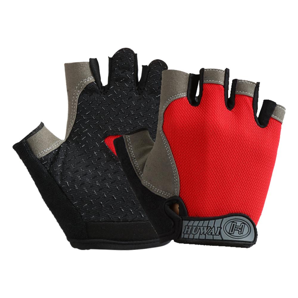 Hot Selling Workoutgym Gloves Weight Lifting Professional Compression Fitness Sport Gloves Gym S красный