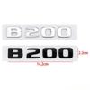 GWRA8 3D ABS Letters Decal Car Body Trunk Emblem Sticker for Mercedes Benz B180 B200 B220 B250 B260 Exterior Accessories