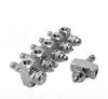 Air Atomizing Nozzle 1/4BSPT Misting Low Pressure Flat Fan Solid Cone Wide Angle Mix Type Spray Tip Nozzles