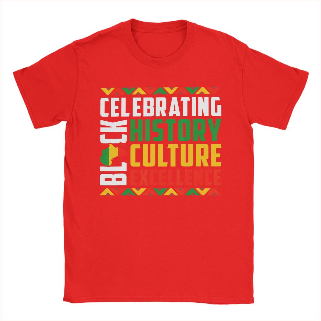 Celebrating Black History Month Afro African 100 Cotton T Shirt For Adult Summer  Streetwear Plus Size Dropshipping Tops
