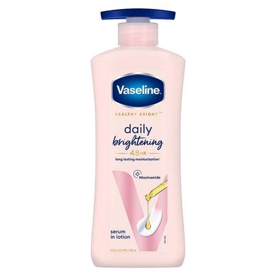 Daily Brightening Body Lotion With Niacinamide For Glowing Skin Fast Absorbing Non Sticky 400 Ml