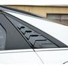 For Hyundai Elantra 2021 Glossy Black Side Vent Window Scoop Louver Cover Trim