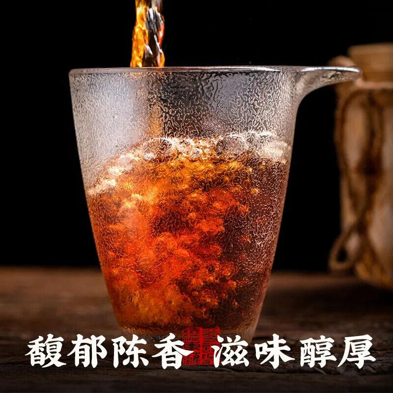Lao Banzhang Puerh Tea Ripe Tea Dragon Pearl Ten Years Old Tree Tea 500g