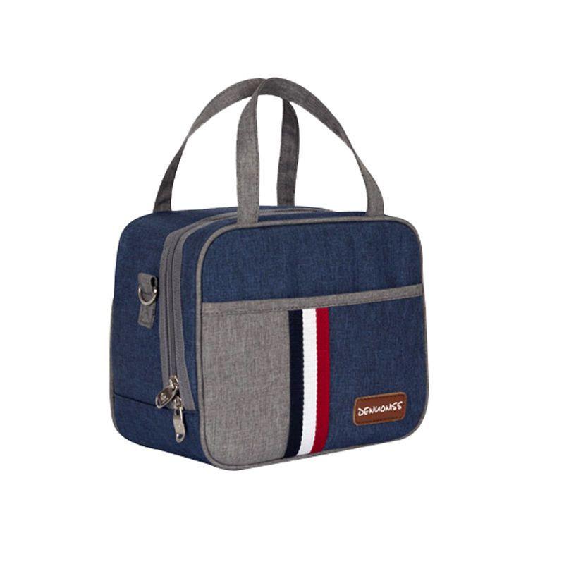 Insulated Waterproof Thermal Shoulder Picnic Cooler Lunch Bag Storage Tote Box For Outdoor Activities