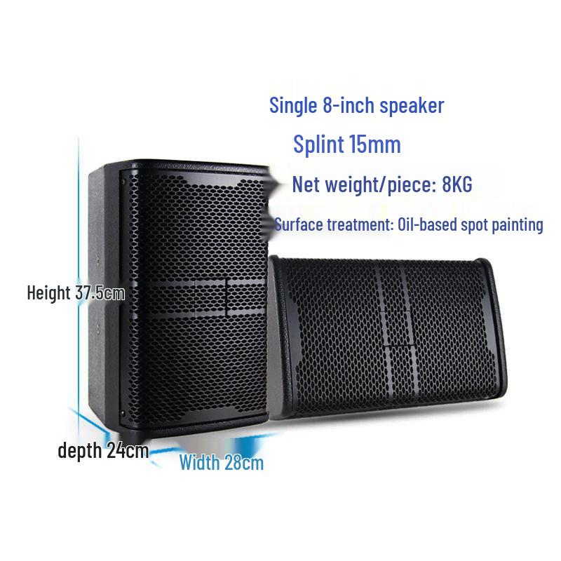 Ying Xian Dan Professional Wall-Mounted Speaker for Conference Rooms, KTV, Dance, School, or Hotel (8/10/12/15 Inch).