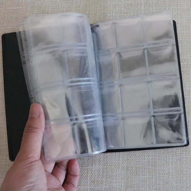 1 Piece Coin Collection Holder Album 120 Pockets Coin Collection Book Commemorative Coin Organizer Storage