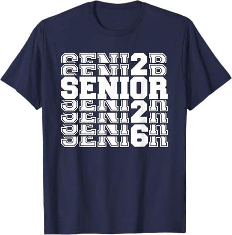 Grad Done Class of 2026 Senior 26 Congrats Graduation Gift TShirt Letters Printed Saying Tee Short Sleeve Blouses Round Neck