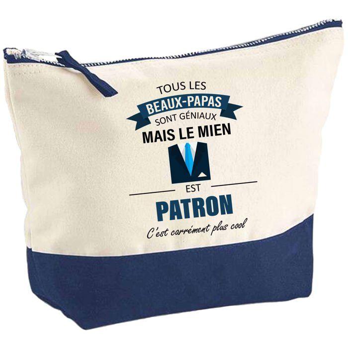 Trousse de maquillage - PLANETEE - Beau-Papa Patron - Grand format - Coton - Sublimation HD