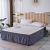 Elastic Bed Skirt Solid Color Ruffled Bed Skirt Elastic Bed Skirt Multiple Colors Multiple Sizes