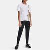 Under Armour New Spring Collection Tiger Logo Print Crew Neck T-Shirt Women Tops White 1366121-100