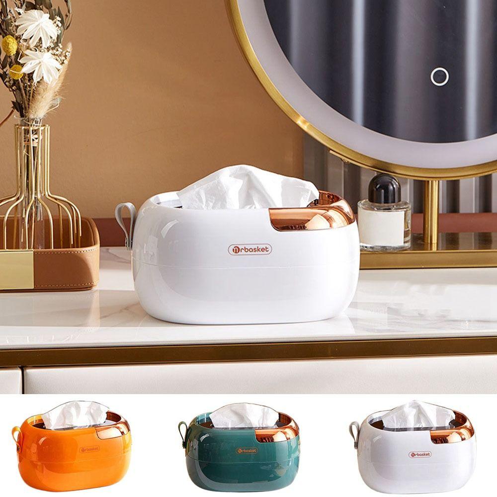 Papierhandtuchspender, Tissue-Box aus Kunststoff, dekorativer Wand-Papierspender mit Federpapier-Aufbewahrungskoffer für Hotels