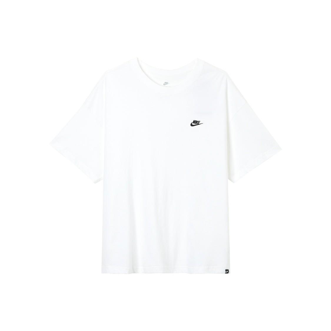 Nike Men s Solid Color Loose-Fit White T-Shirt L