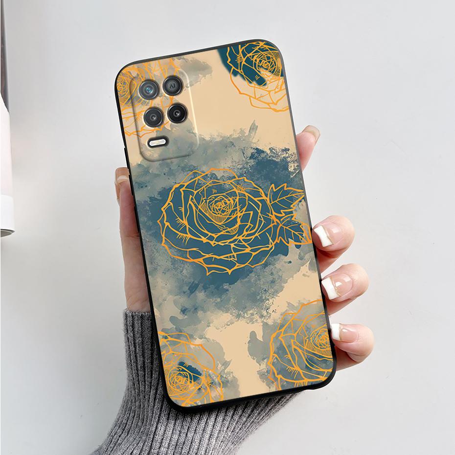 For Realme Narzo 30 5G Case Narzo30 RMX3242 Silicone TPU Cartoon Soft Phone Case For Ralme Narzo 30 5G Cover Coque Bumper Fundas