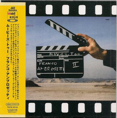 CD FRANCO AMBROZETTI, JOHN SCOFIELD, G - Movies 2 (paper Jacket Specificatio TKCW32155 Ward Records 2007 Japan ObiJazz Used
