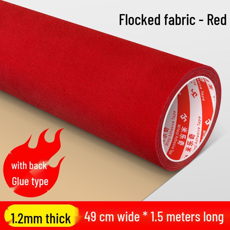 Self-Adhesive Suede-Like Fabric for Car Interior Headliner Repair and Renovation