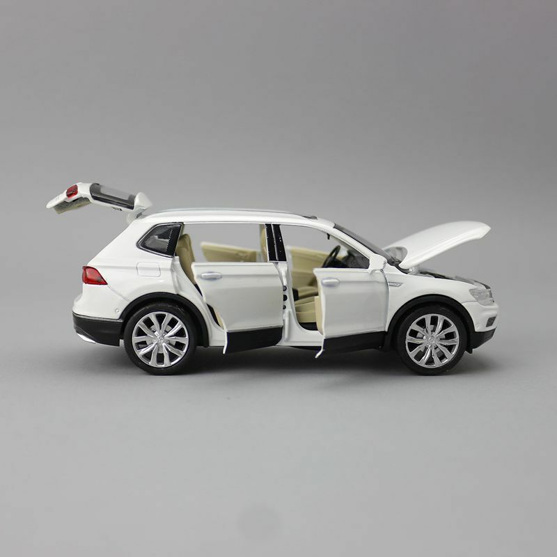 1/32 Scale Tiguan L Diecast Alloy Model Car, Μοντέλο Παιχνίδι Αυτοκινήτου με Ήχο και Φως, Παιχνίδι Παιδικού Αυτοκινήτου Pull Back, Εκθέσεις συλλογής δώρων διακοπών