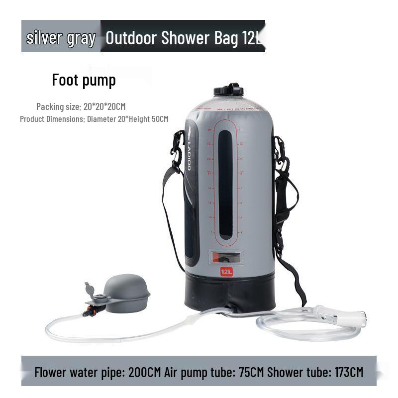 Portable Solar Shower Bag - Large