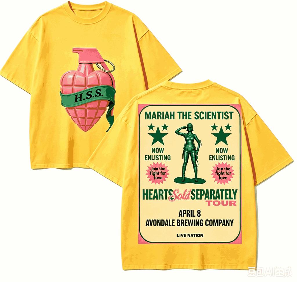 Mariah The Scientist Für Fan Geschenk T-Shirt Unisex Unisex Harajuku Oversized Unisex Kurzarm Streetwear Hohe Qualität Paare Weich