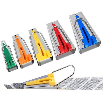 5Pcs/ Set Fabric Bias Tape Makers Sewing Machine Tools Bias Binding Tape Maker Sewing Accessories