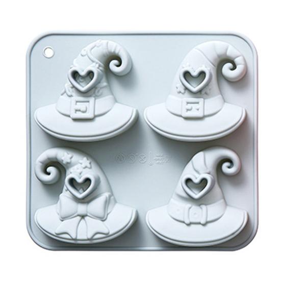 Silikonová forma na pečení dýně 3D formy na dorty Halloweenská tématika Forma na muffiny Forma na horkou čokoládu Forma na výrobu mýdla a svíček