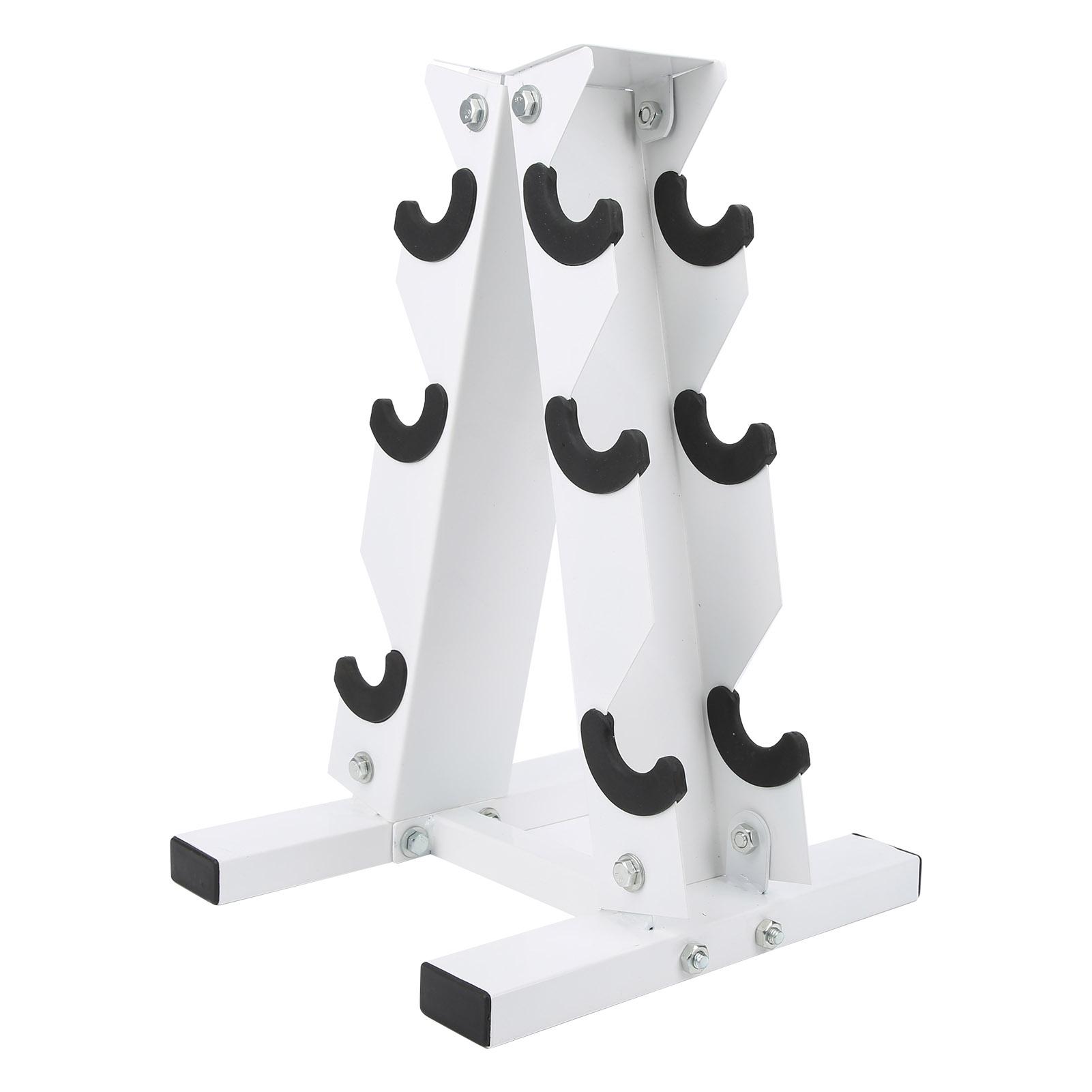 

Dumbbell Storage Stand Holder AShape 3 Tier Dumbbell Support Rack Organizer Bracket
