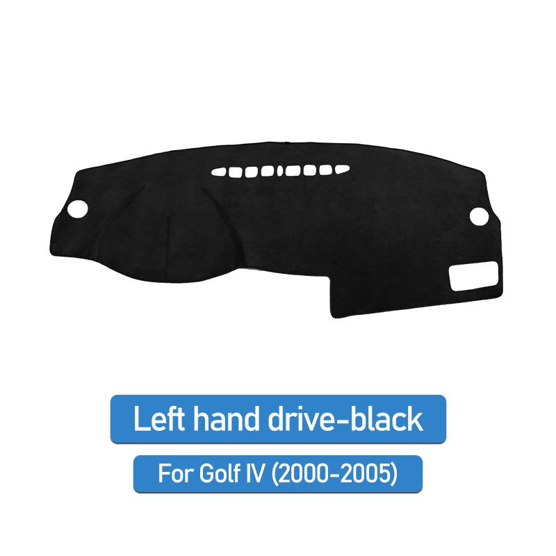 Flannel Dashboard Cover Pad for Volkswagen VW Golf 4 MK4 Golf IV 1J 2000 2001 2002 2003 2004 2005 Anti-UV Dash Mat  Accessories