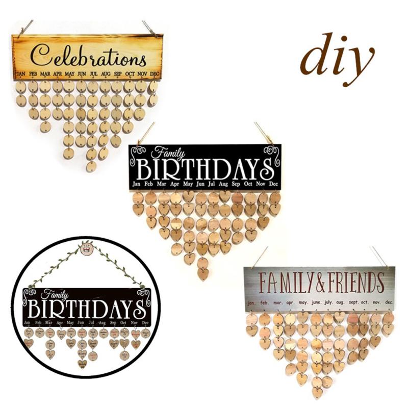 

Деревянная доска Diy для дома, подвесной кулон, оставляющая доска для сообщений для декора вечеринки по случаю дня рождения