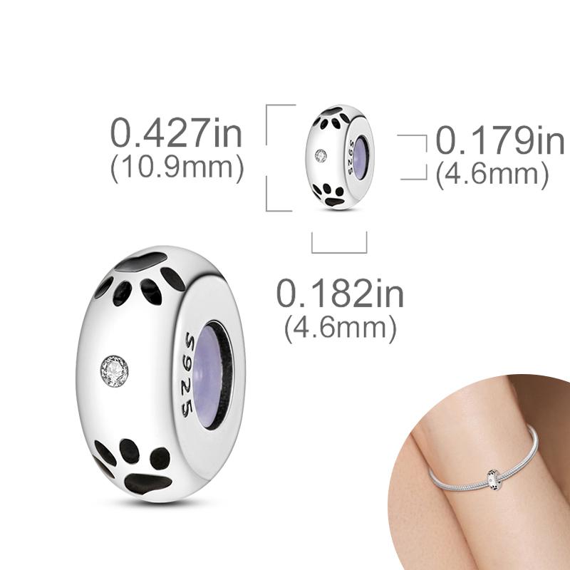 New Copper Plated Cute Dog Pets Charms Beads Fit Original Bracelet Charms Diy For Women Pendant Beads Jewelry Gift