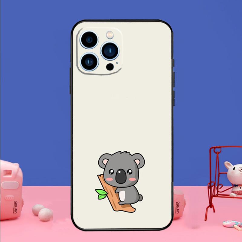 Cute cartoon watercolor animal koala Phone Case For iPhone 17 16 15 14 13 11 12 Pro Max Plus 13 12 mini 16e 17 Air Bumper Cover