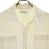 COACH Short sleeve Shirt dress Ivory CA380 Women Used