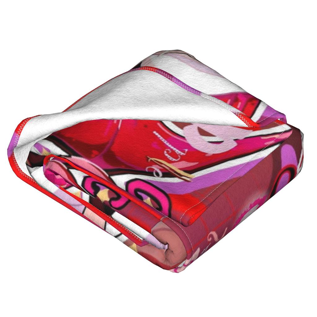 Apple Candy Cookie Run Kingdom Blankets  Flannel Vintage Soft Throw Blanket for Bed Sofa Textile Decor