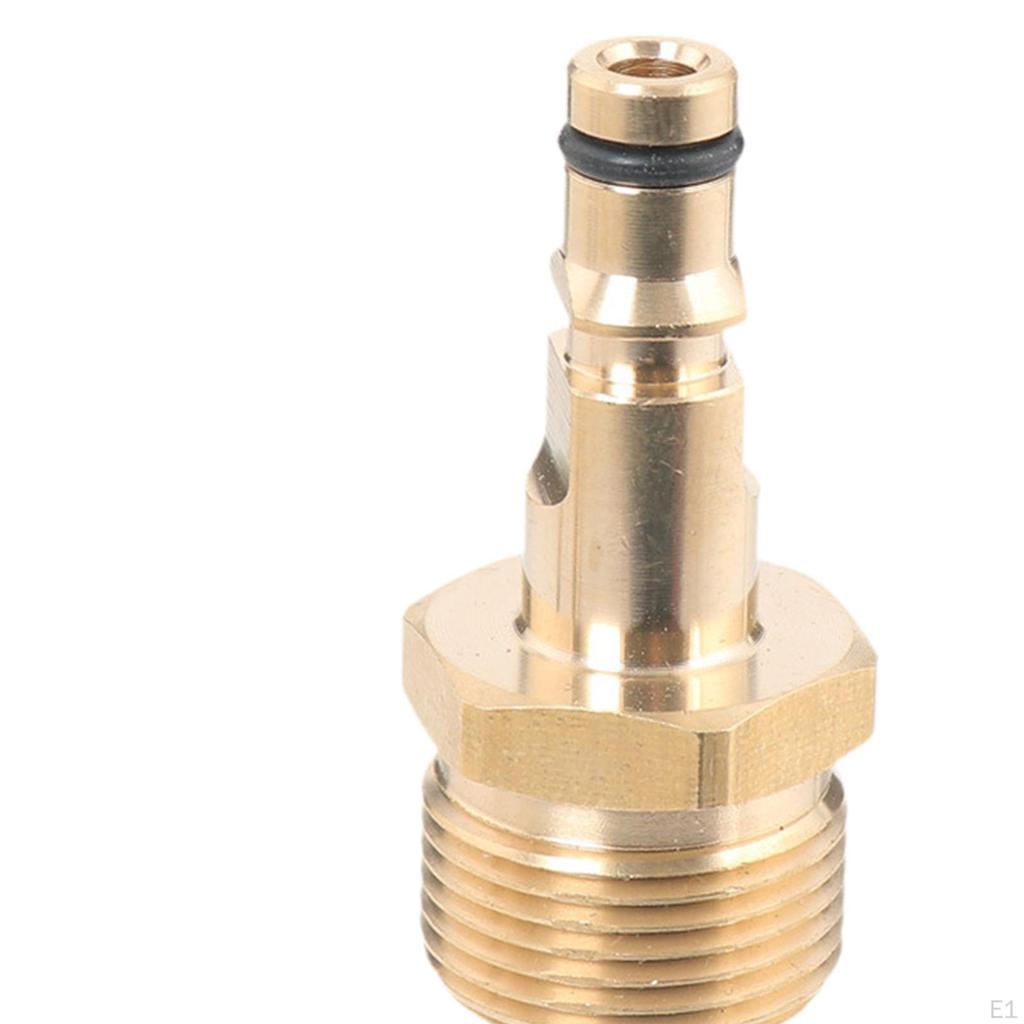 Pressure Washer Hose Adapter Connector Garden and Watering Upgrade Repair Quick Connect Replace