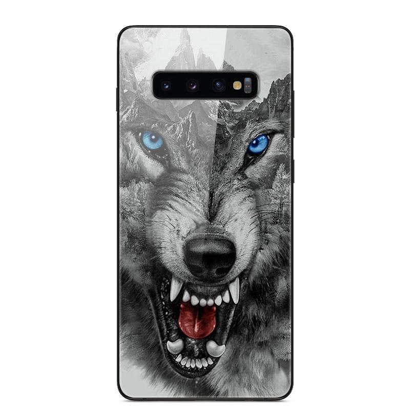For Samsung S10 Plus Case Tempered Glass Hard Phone Back Cover Coque For Samsung Galaxy S10E S 10 5G S10plus Bumper Cases Capa