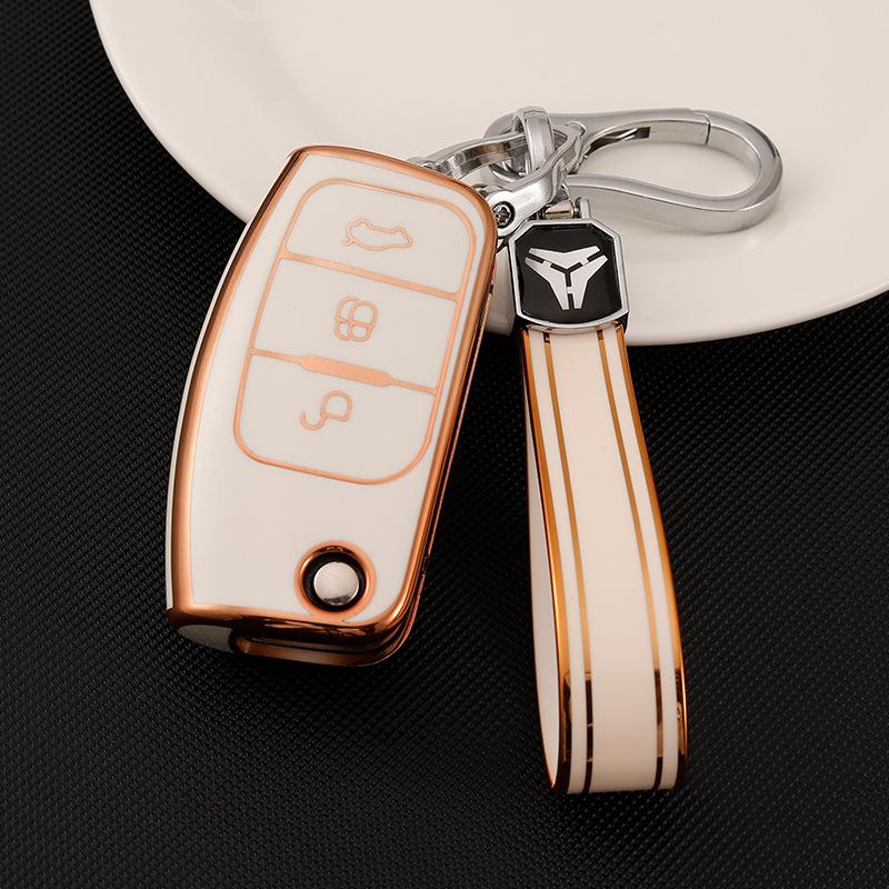 Fits Ford Classic Focus, Older EcoSport, Fiesta Folding Remote Key Cover