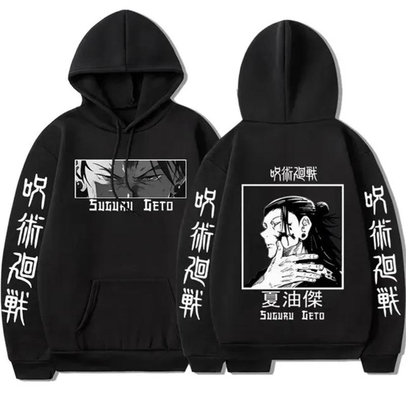 3D Anime Clothes Satoru Gojo Print Hooded Men Women Hoodies Prevalent Streetwear Harajuku Manga Unisex Sweatshirt Men's clothing