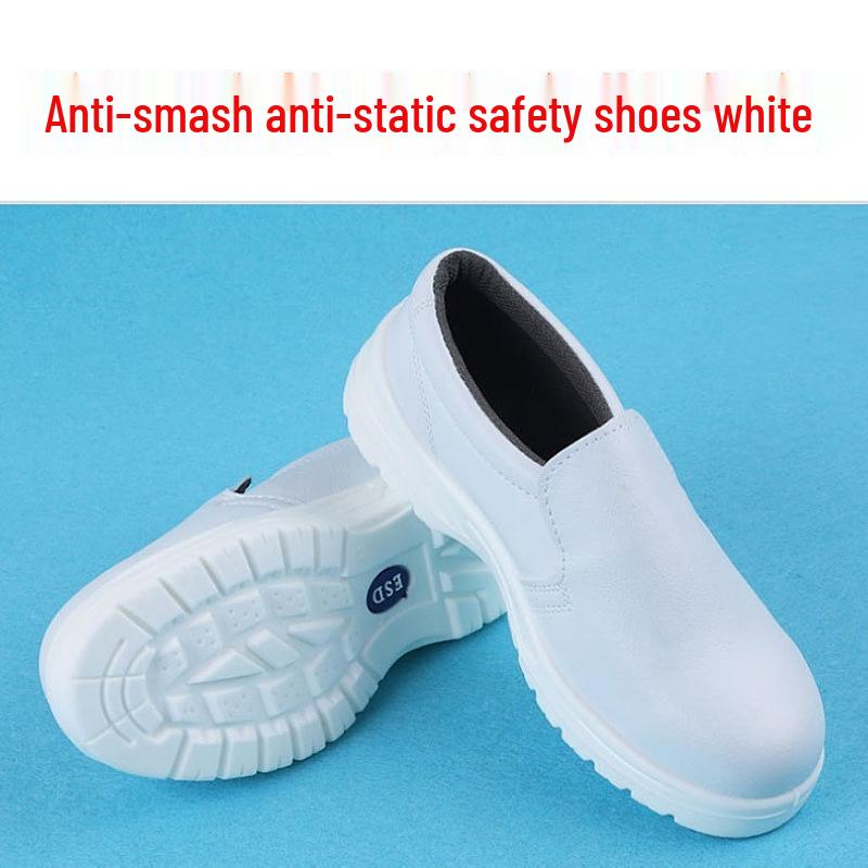 Steel Toe Anti-Static Safety Shoes for Food Engineering & Cleanroom Work